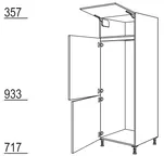 Küche & Concept Dortmund Geräte-Umbau Kühl-Gefrierautomat GD145-1 3