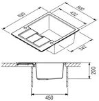 Küche & Concept Dortmund FRANKE: Einbauspüle Sirius S2D 611-62, aus Tectonite  Carbon 87502 1